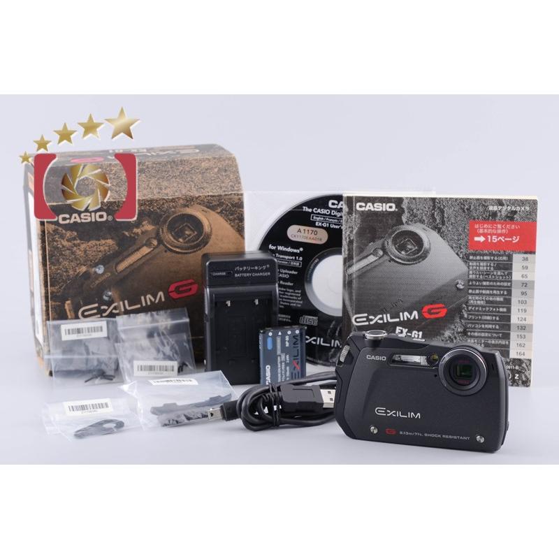 【中古】Casio カシオ EXILIM EX-G1 ブラック コンパクトデジタルカメラ HIGH SPEED EXILIM 【中古】Casio カシオ EX-G1 ブラック コンパクト