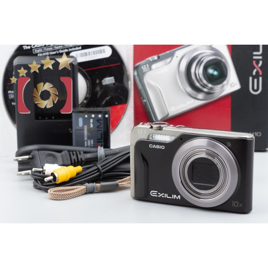 CASIO EXILIM EX-H10 コンパクトデジタルカメラ 動作品 中古】Casio カシオ EXILIM EX-H10 シルバー コンパクトデジタル