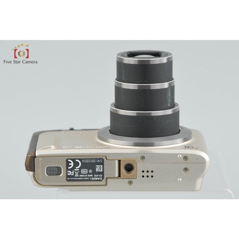 EXILIM 【中古】Casio カシオ EX-H10 ゴールド コンパクトデジタル