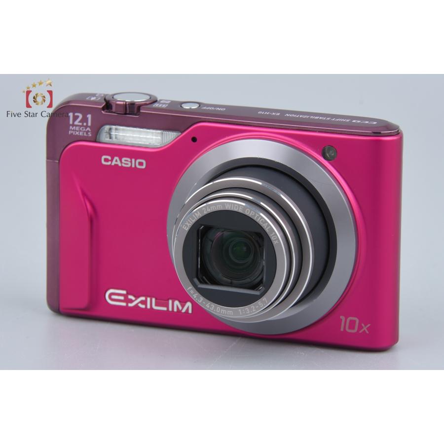EXILIM 【中古】Casio カシオ EX-H10 ピンク コンパクトデジタル