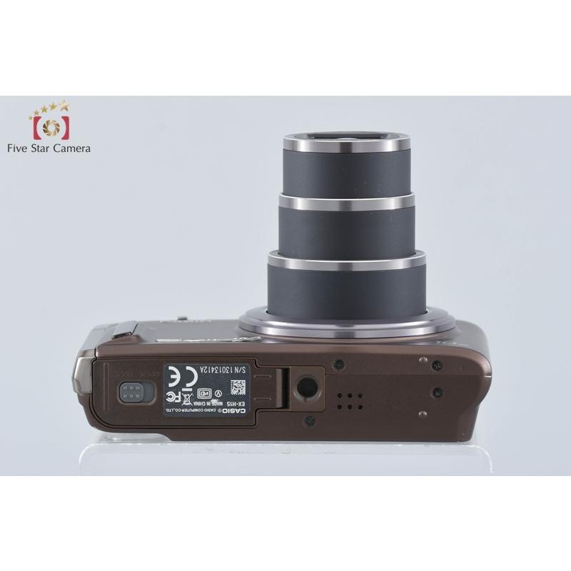 (正常品)CASIO EX-H15 コンパクトデジタルカメラ　ブラウン EXILIM 【中古】Casio カシオ EX-H15 ブラウン コンパクト