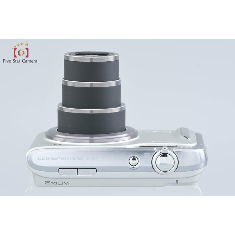 EXILIM 【中古】Casio カシオ EX-H15 シルバー コンパクト