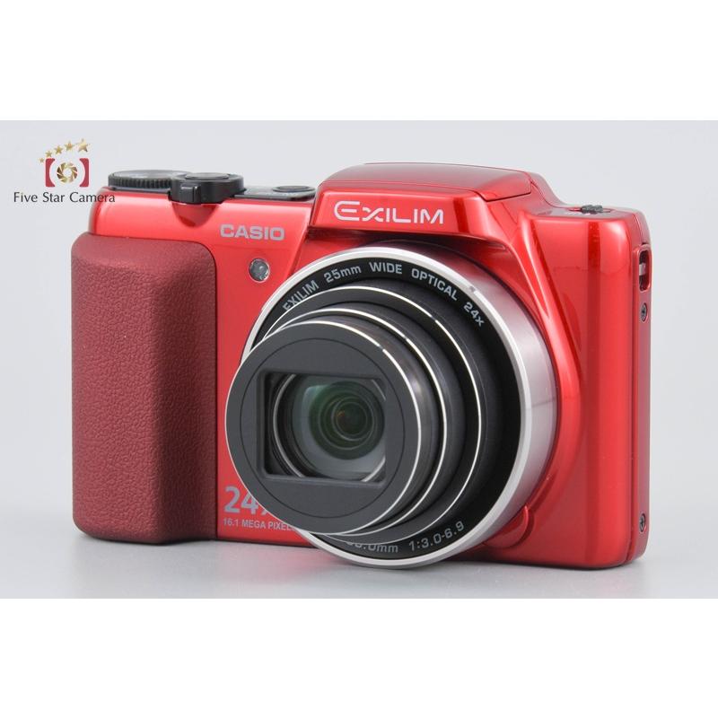 CASIO EXILIM EX-H60 レッド EXILIM 【中古】Casio カシオ EX-H60 レッド コンパクトデジタル