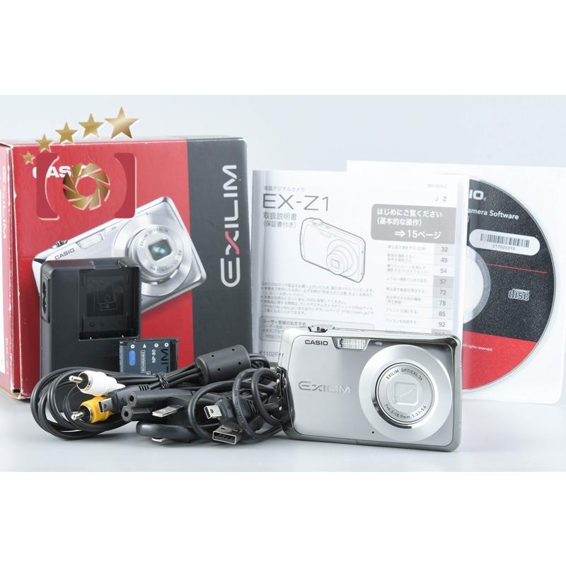 EXILIM ZOOM 【中古】Casio カシオ EX-Z1 シルバー コンパクトデジタル