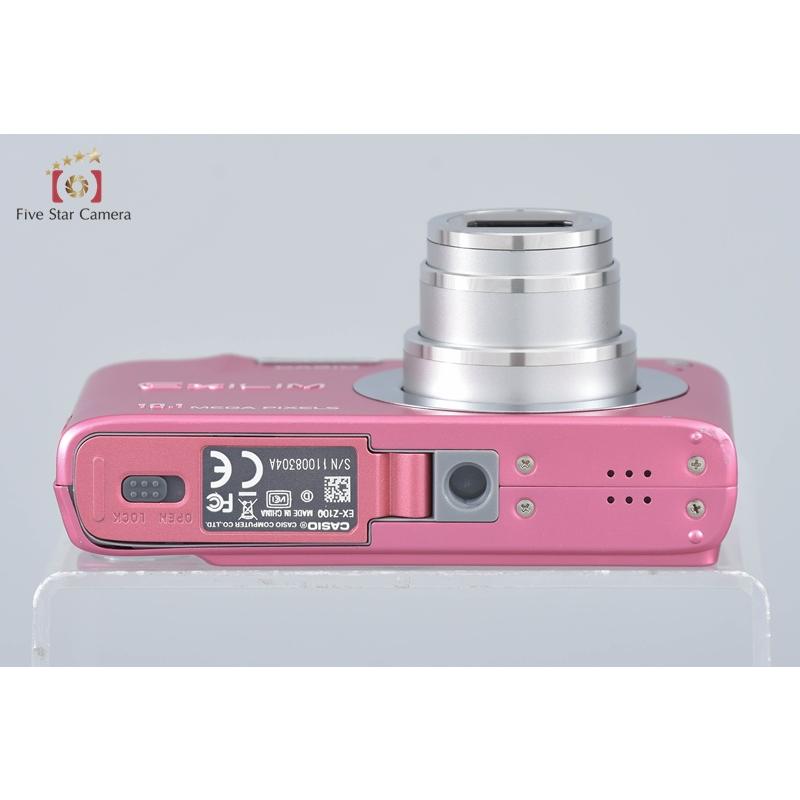 CASIO EXILM EX-Z100 ピンク　コンパクトデジタルカメラ EXILIM ZOOM 【中古】Casio カシオ EX-Z100 ピンク コンパクト