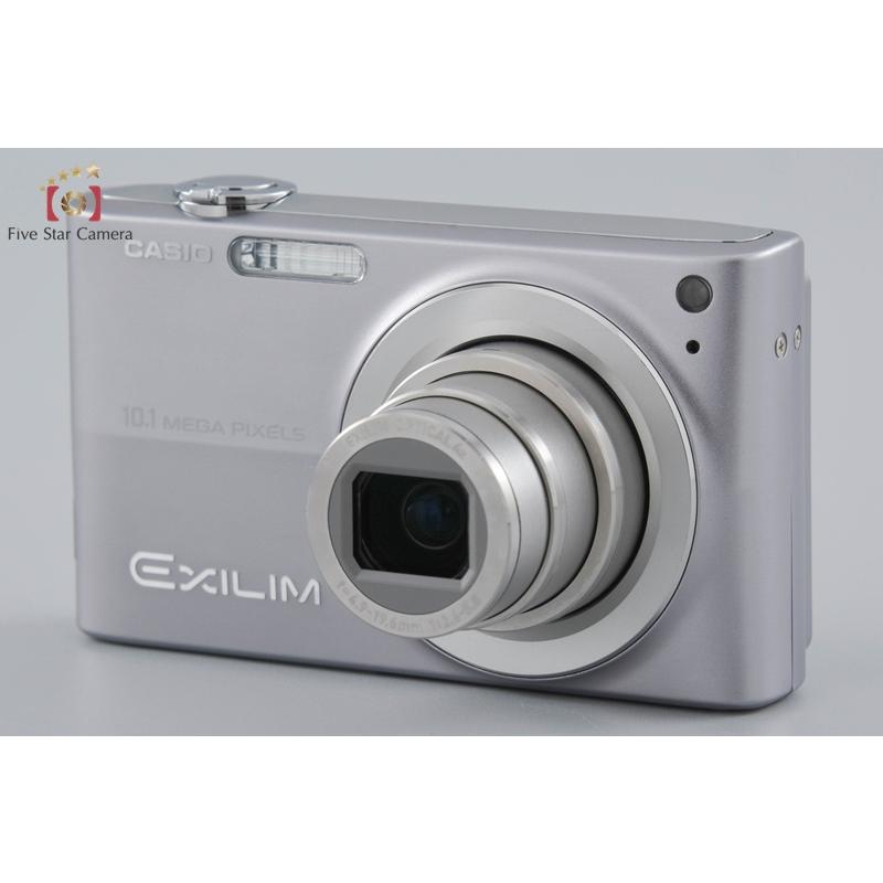 美品 CASIO カシオ EXILIM EX-Z200 シルバー レトロコンデジ 中古】Casio カシオ EXILIM ZOOM EX-Z200 シルバー コンパクトデジタル