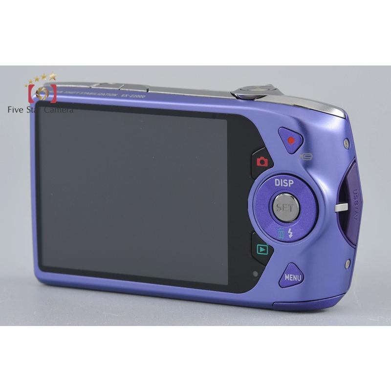 中古】Casio カシオ EXILIM ZOOM EX-Z2000 バイオレット コンパクト
