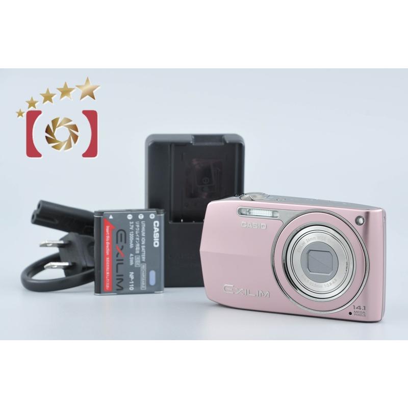 【極美品】CASIO EX-Z2300 ピンク SDカード チャージャー付 EXILIM 【中古】Casio カシオ EX-Z2300 ピンク コンパクト