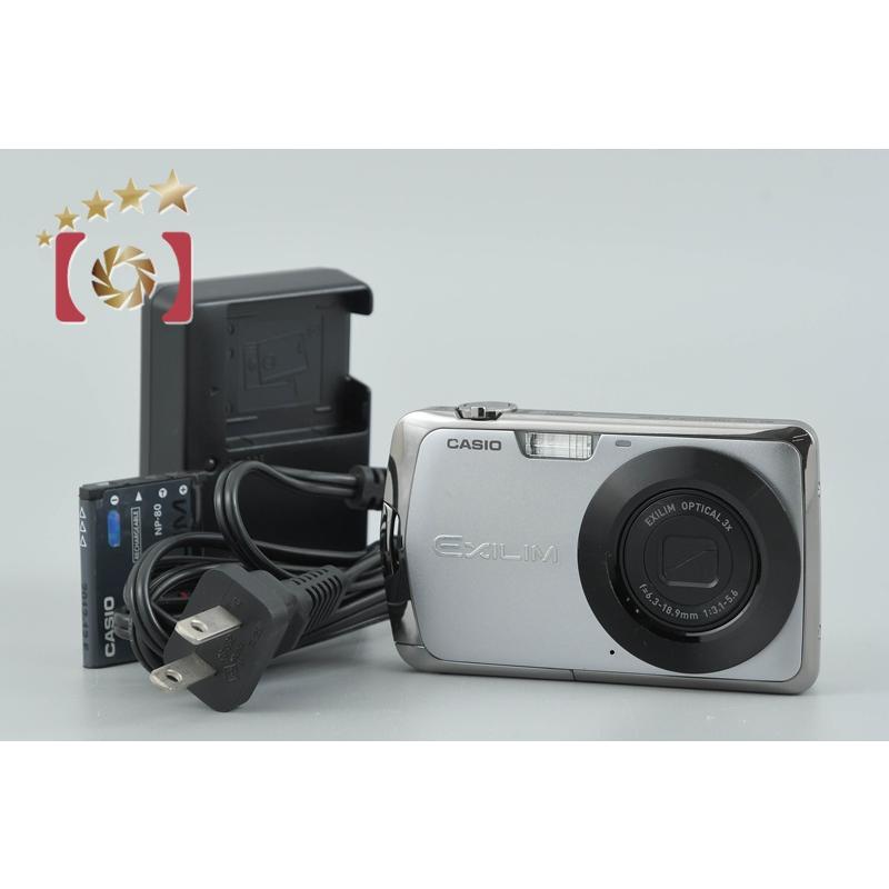 HIGH SPEED EXILIM 【中古】CASIO カシオ EX-Z330 シルバー コンパクト