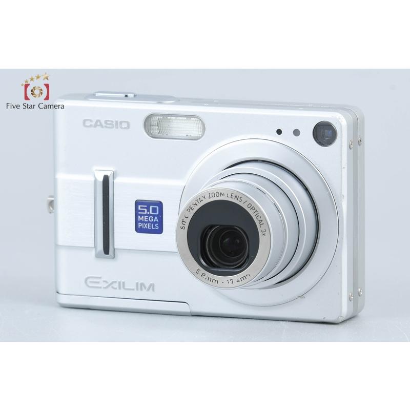 【中古】CASIO EXILIM EX-Z55 Casio EXILIM EX-Z55 5.0MP Digital Camera - Silver for sale