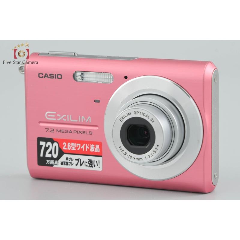 HIGH SPEED EXILIM 【中古】Casio カシオ EX-Z75 ピンク コンパクト