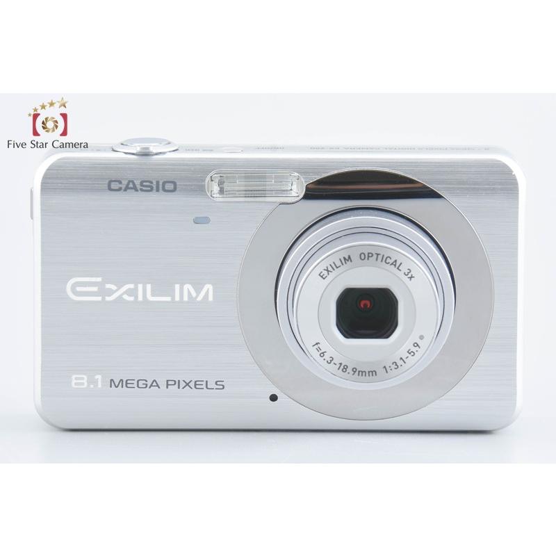 【中古品】CASIO EXILIM EX-Z80 カシオ デジカメ 動作確認済み CASIO デジタルカメラ EXILIM EX-Z80 シルバー Amazon.co.jp