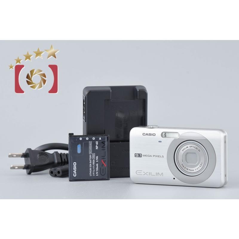 EXILIM 【中古】Casio カシオ EX-Z85 シルバー コンパクトデジタル