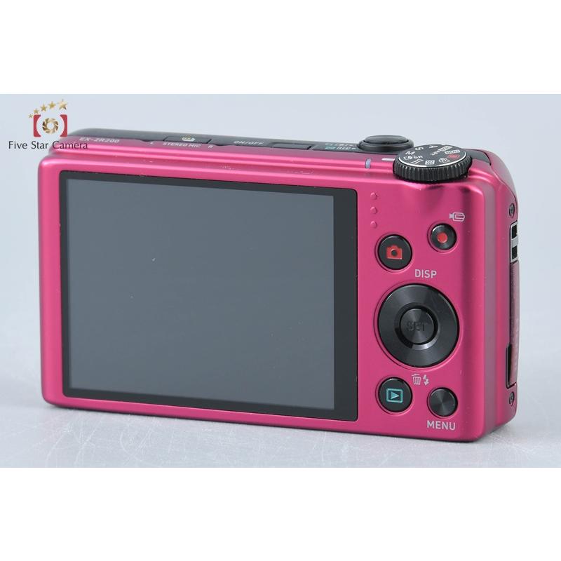EXILIM 【中古】Casio カシオ EX-ZR200 レッド コンパクト