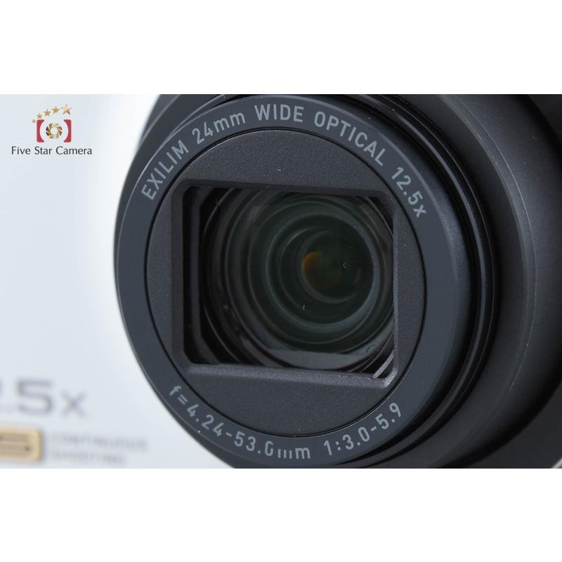 EXILIM ZOOM 【中古】Casio カシオ EX-ZR200 ホワイト コンパクト