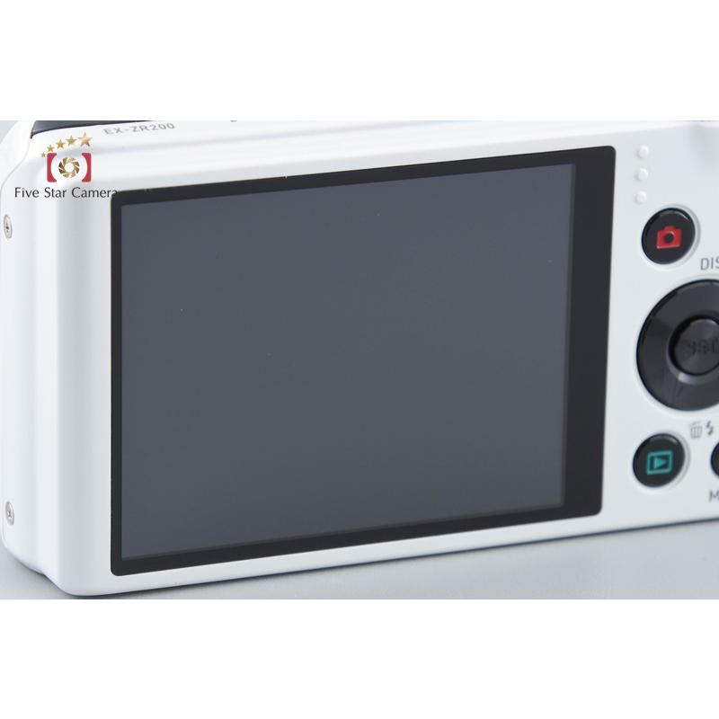 EXILIM ZOOM 【中古】Casio カシオ EX-ZR200 ホワイト