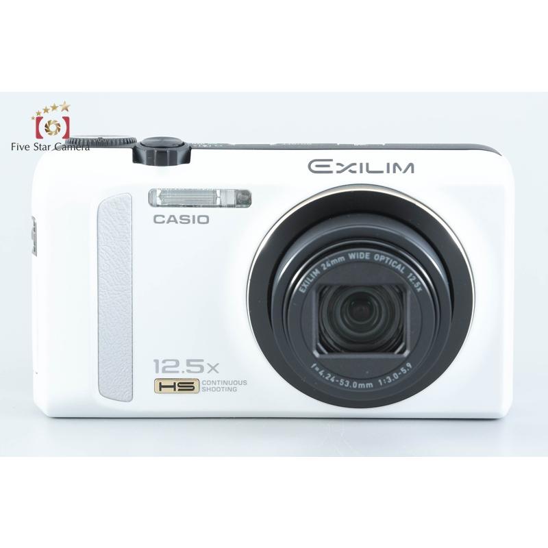 CASIO EXILIM EX-ZR200 ホワイト　コンパクトデジタルカメラ EXILIM ZOOM 【中古】Casio カシオ EX-ZR200 ホワイト