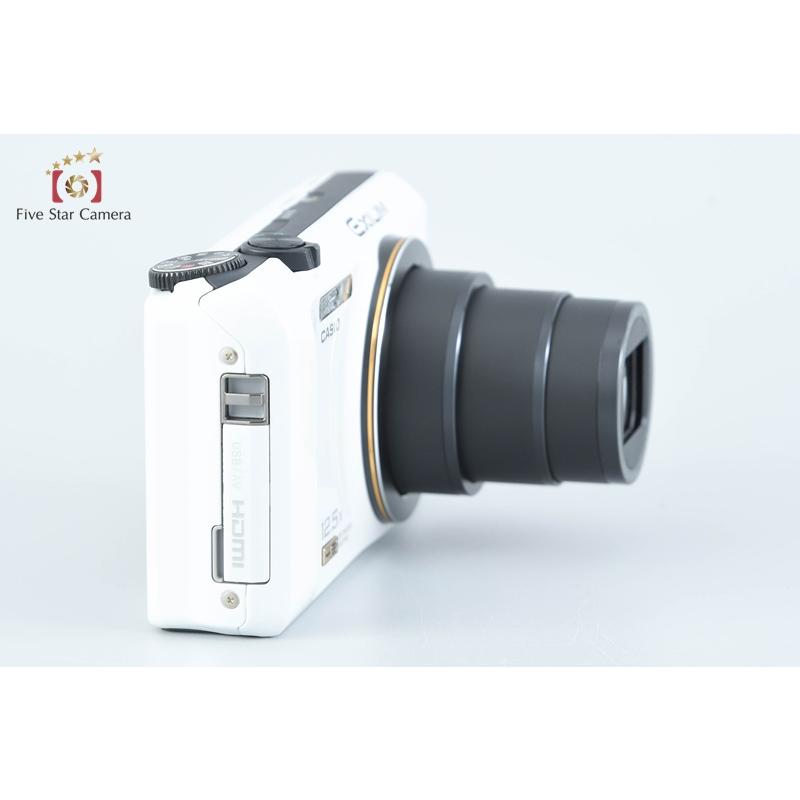 CASIO EXILIM EX-ZR200 ホワイト　コンパクトデジタルカメラ EXILIM ZOOM 【中古】Casio カシオ EX-ZR200 ホワイト