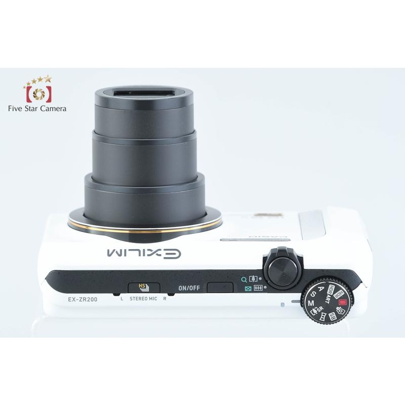 中古　CASIO EXILIM EX-ZR200 デジカメ EXILIM 【中古】Casio カシオ EX-ZR200 レッド コンパクト