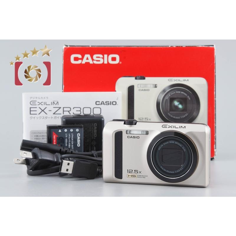 EXILIM 【中古】CASIO カシオ HIGH SPEED EX-ZR300 ゴールド