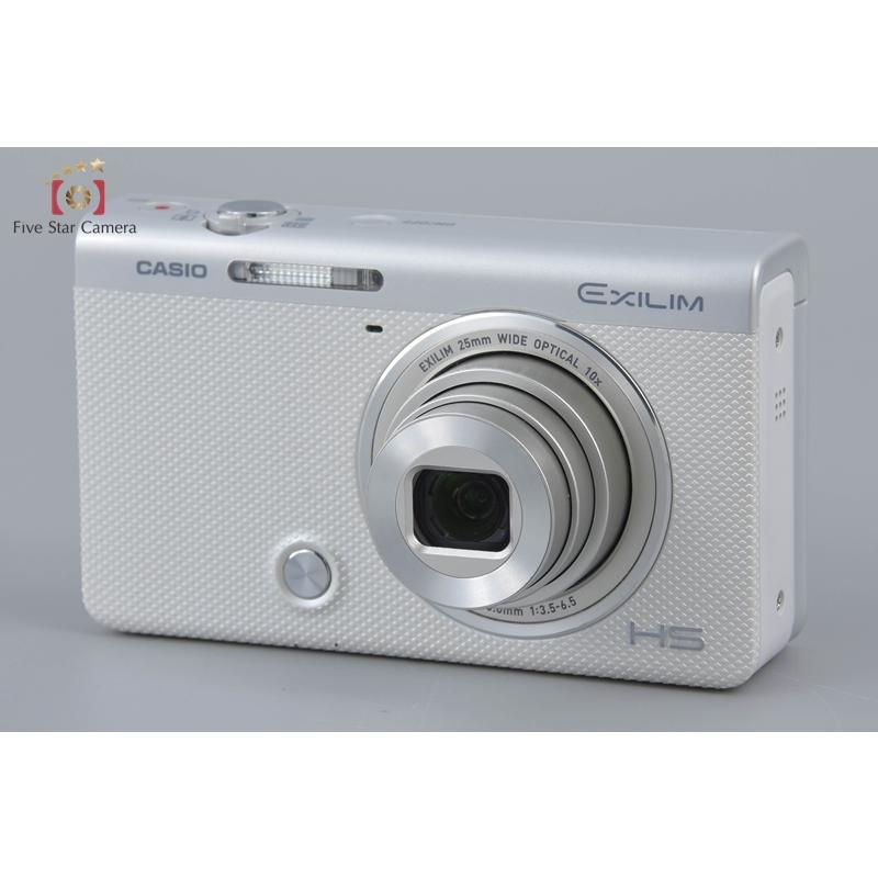 【美品】CASIO HIGH SPEED EXILIM EX-ZR60 ホワイト EXILIM 【中古】CASIO カシオ HIGH SPEED EX-ZR60 ホワイト