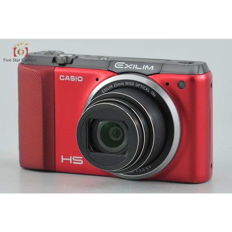 HIGH SPEED EXILIM 【中古】Casio カシオ EX-ZR800 レッド コンパクト