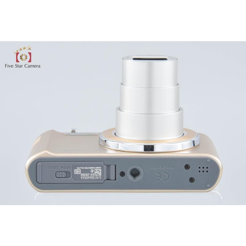 EXILIM ZOOM 【中古】Casio カシオ EX-ZS190 ゴールド