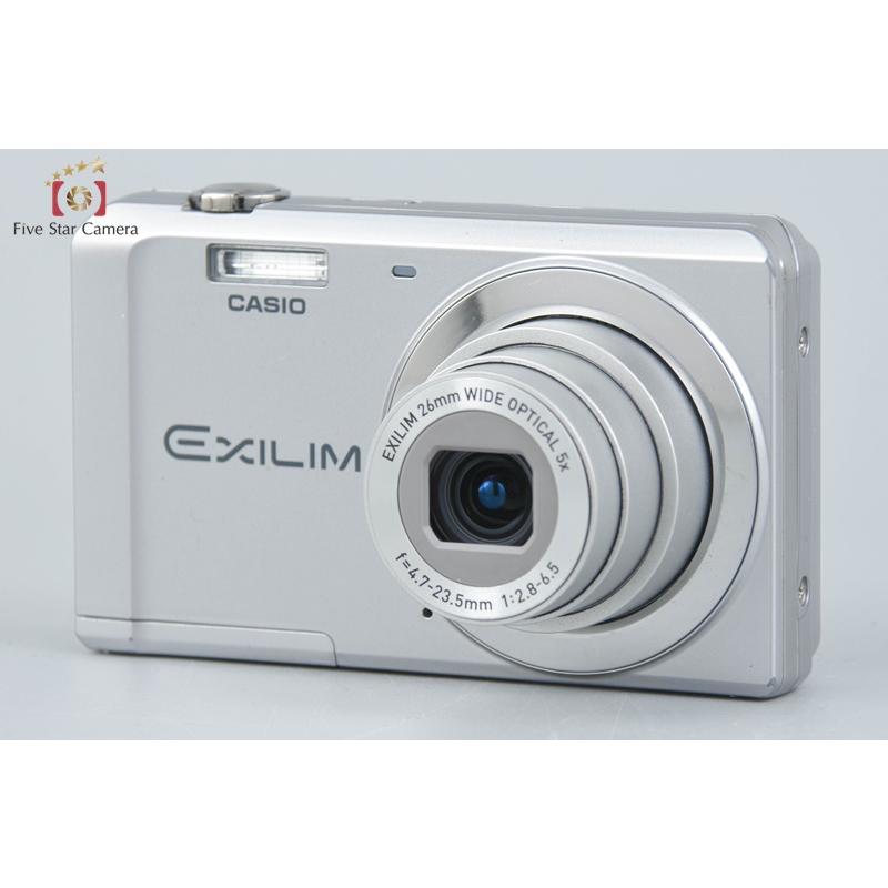 EXILIM 【中古】CASIO カシオ EX-ZS5 シルバー コンパクトデジタル