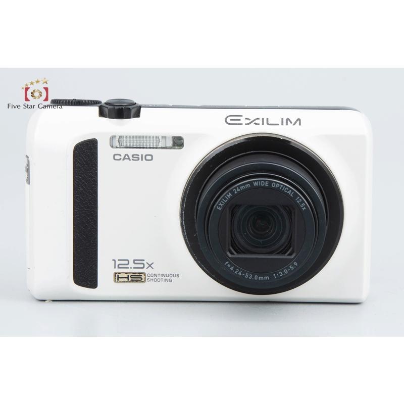 【中古】CASIO カシオ HIGH SPEED EXILIM EX-ZR100 ホワイト コンパクトデジタルカメラ｜five-star-camera｜04