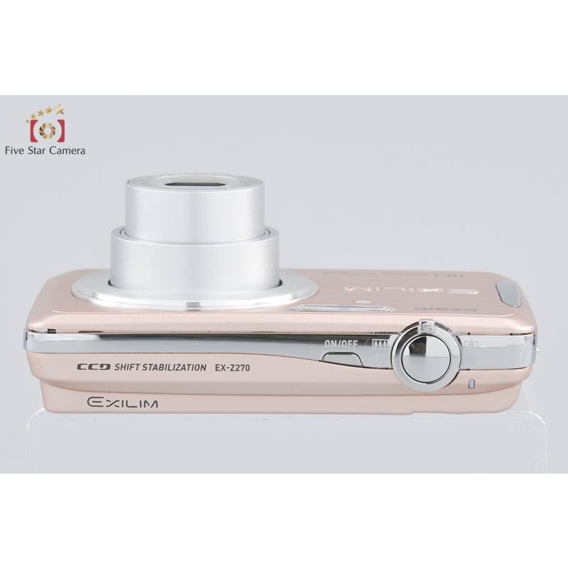 EXILIM 【中古】Casio カシオ ZOOM EX-Z270 ピンク コンパクトデジタル