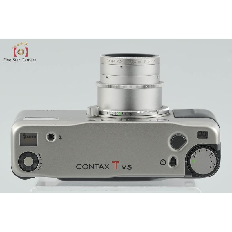 【希少】コンタックスCONTAX TVS　DATA BACK　フィルムカメラ中古 CONTAX（コンタックス） 【中古】CONTAX TVS コンパクトフィルムカメラ