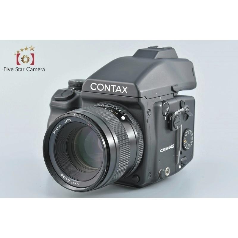 【美品】CONTAX645 Planar T*80mm F2 Contax 645 + Carl Zeiss T* Planar 80mm F2 Lens [Box Set] – SHOWA