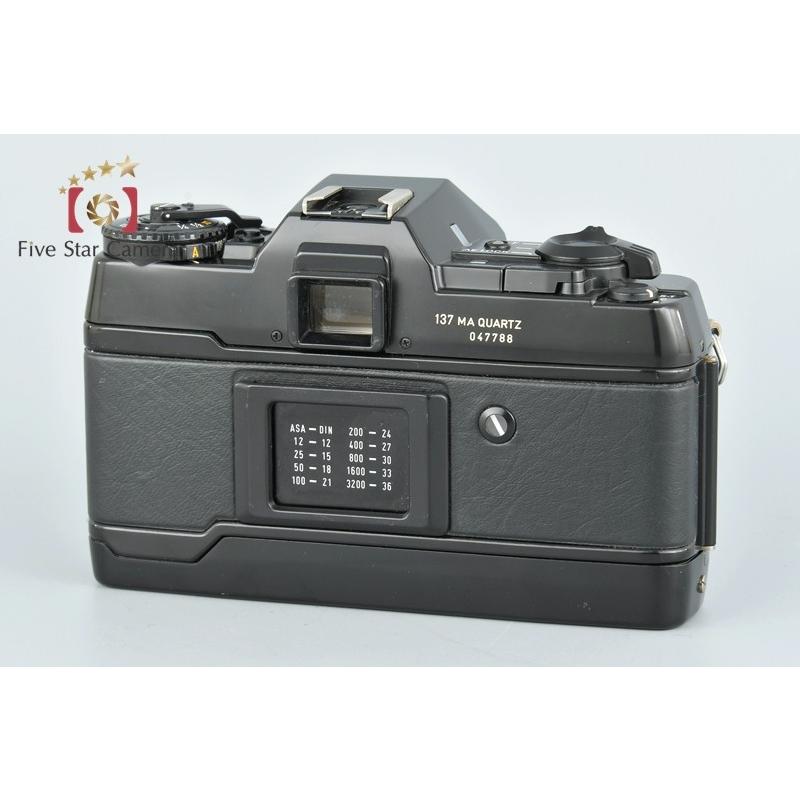CONTAX 137 MA QUARTS 一眼レフフィルムカメラ フイルムカメラ】「コンタックス 137MA Quartz」で魅力の