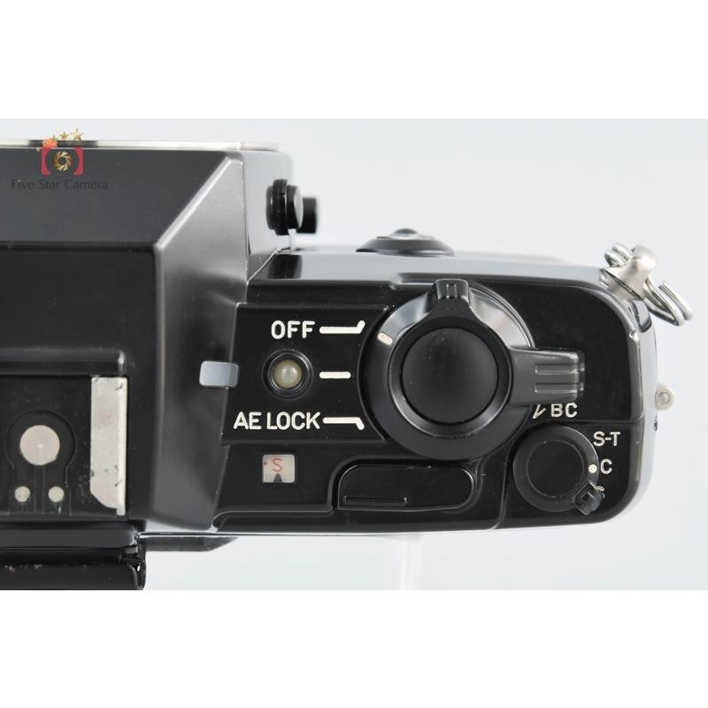 コンタックス CONTAX 137 MD QUARTZ 黒 ブラック ボディ Contax 137 MD Quartz 35mm Camera Body