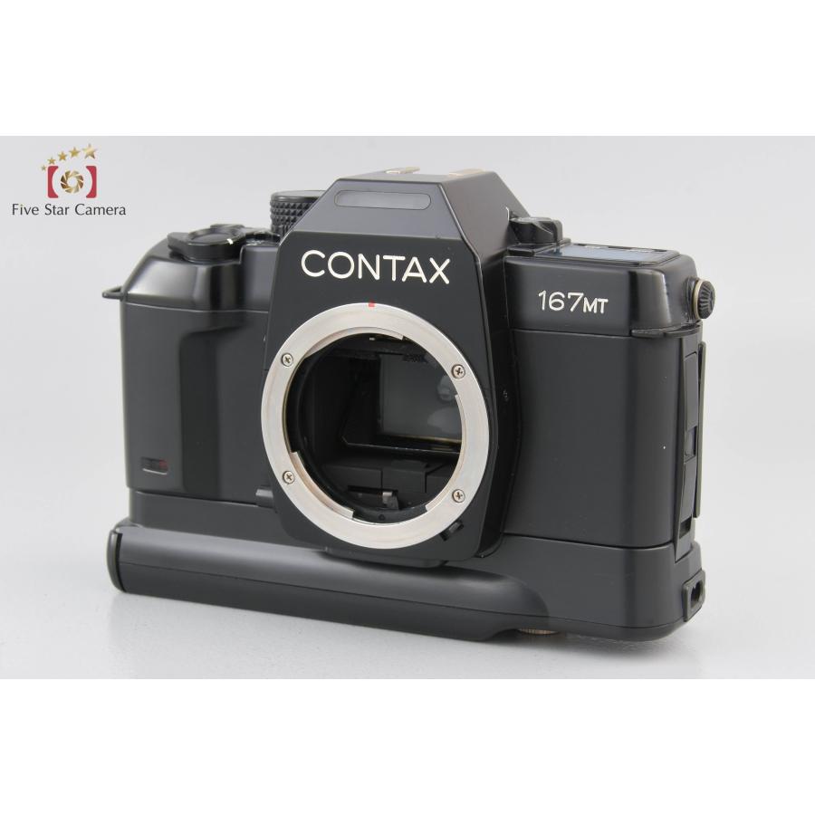 中古】CONTAX コンタックス 167MT フィルム一眼レフカメラ + P 中古】CONTAX コンタックス 167MT フィルム一眼レフカメラ + P
