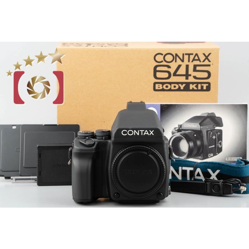 中古】CONTAX コンタックス 645 中判フィルムカメラ 元箱付き 中古】CONTAX コンタックス 645 中判フィルムカメラ 元箱付き