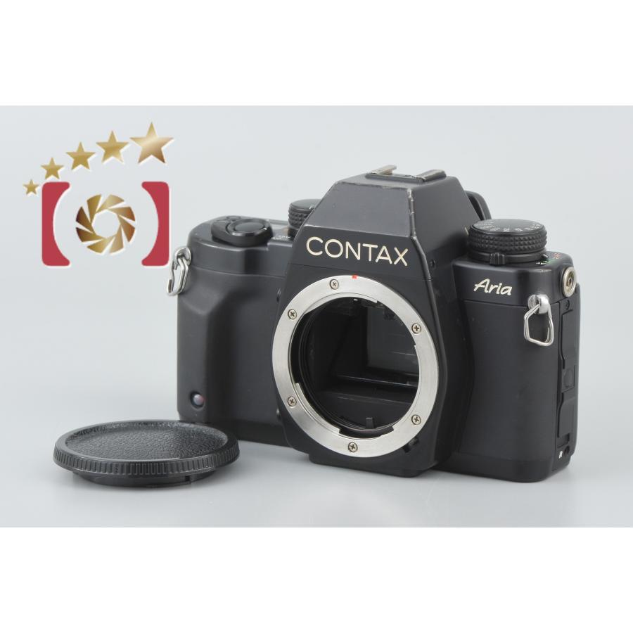 中古】CONTAX コンタックス Aria フィルム一眼レフカメラ + D-9 中古】CONTAX コンタックス Aria フィルム一眼レフカメラ + D-9