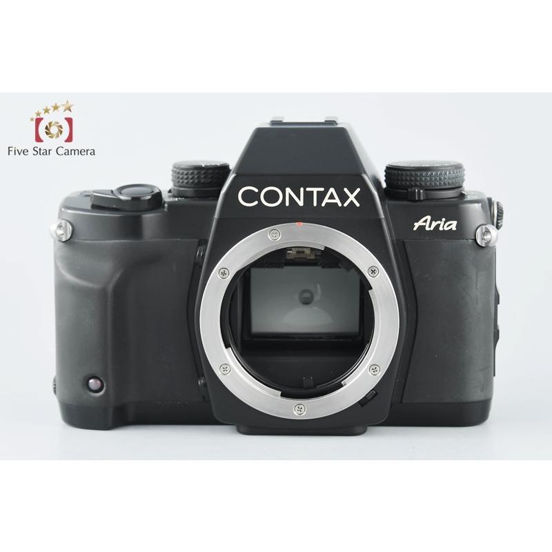 【ジャンク品】CONTAX Aria フィルム一眼レフカメラ 中古】CONTAX コンタックス Aria フィルム一眼レフカメラ 元箱付