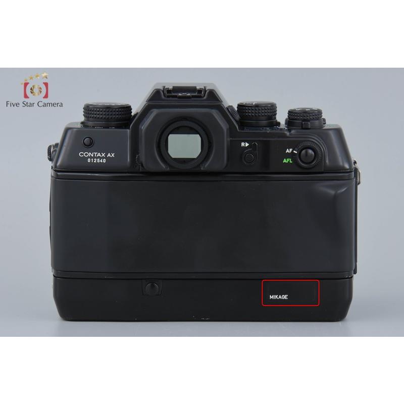 中古】CONTAX コンタックス AX フィルム一眼レフカメラ : 中古カメラの