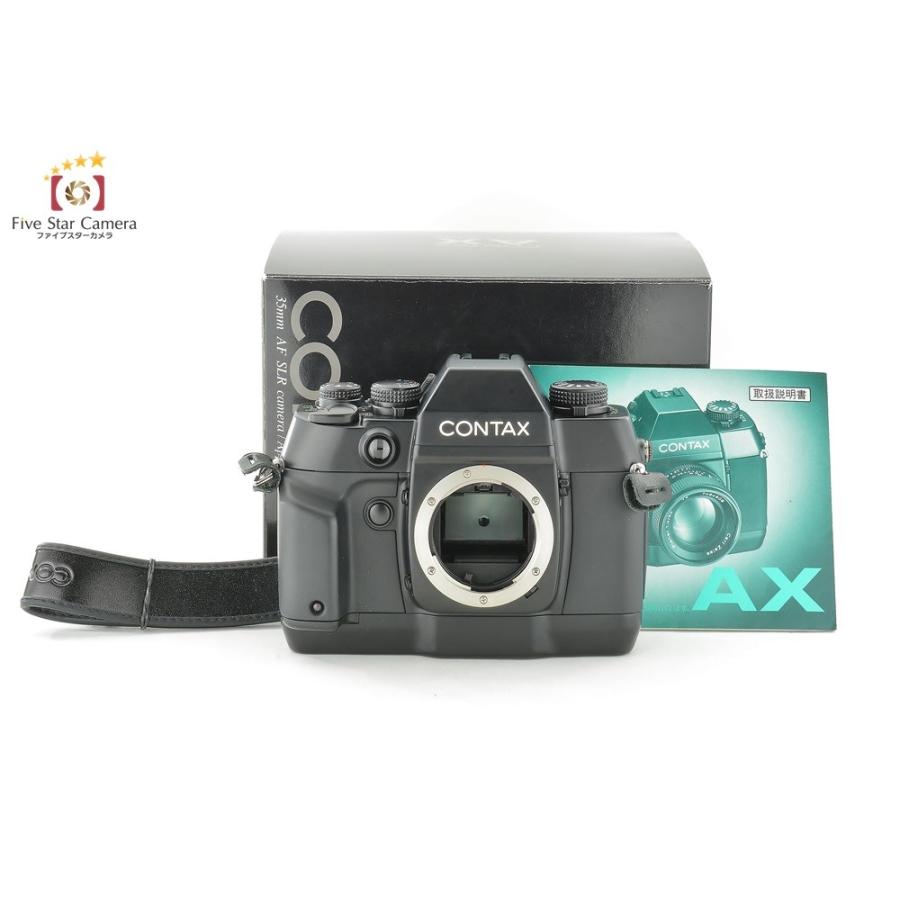 SALE／90%OFF】 CONTAX コンタックス AX フィルム一眼レフカメラ 元箱