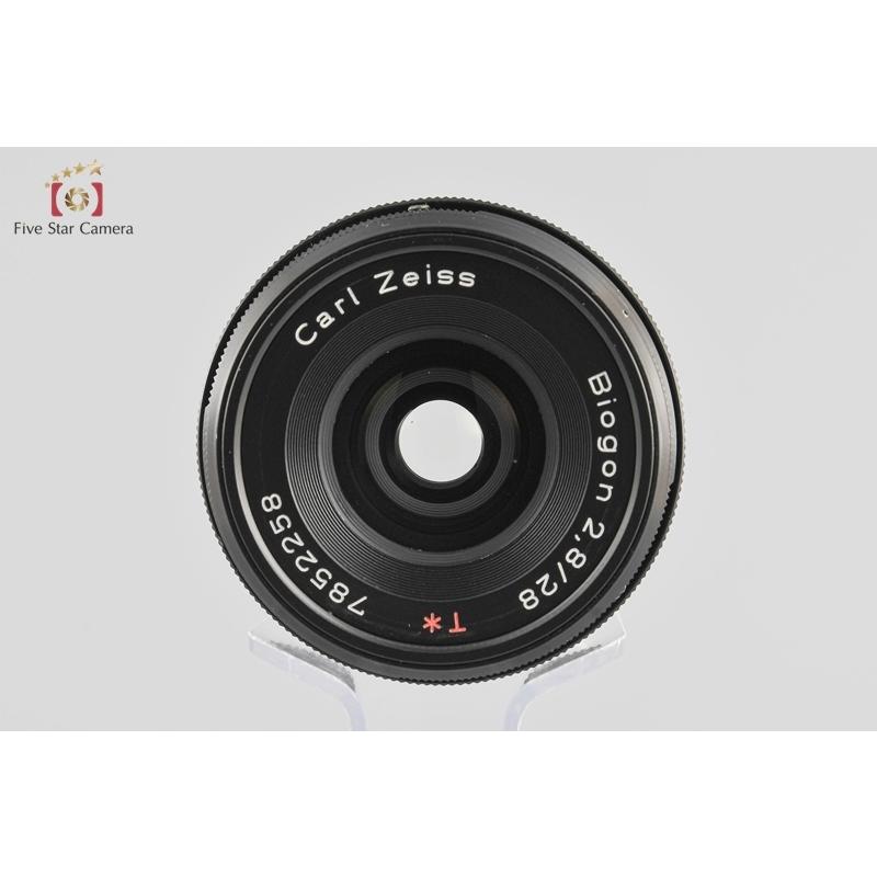 中古】CONTAX コンタックス Carl Zeiss Biogon 28mm f/2.8 T* ブラック
