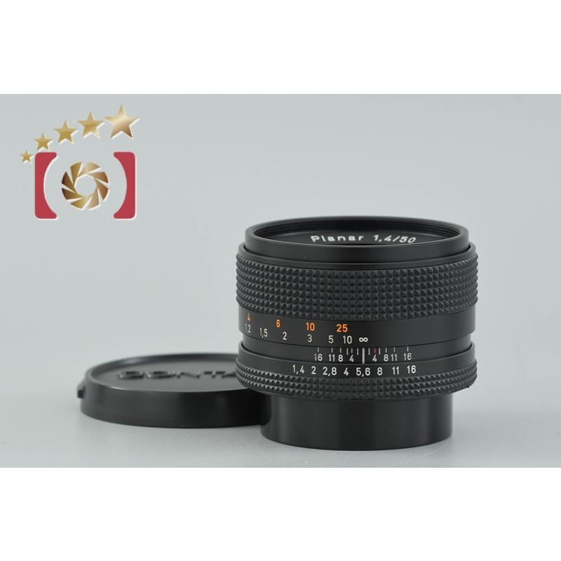 中古】CONTAX コンタックス Carl Zeiss Planar 50mm f/1.4 T* AEJ