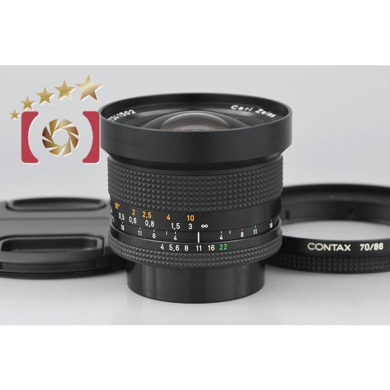 中古】CONTAX コンタックス Carl Zeiss Distagon 18mm f/4 T* MMJ 