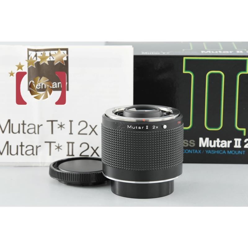 【中古】CONTAX コンタックス Carl Zeiss Mutar II 2x T* 元箱付き : 中古カメラのファイブスターカメラ ...