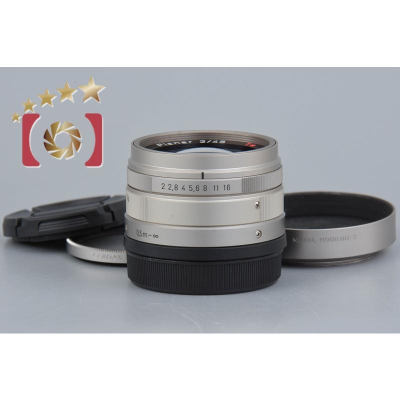 Objectif Contax 45mm Carl Zeiss Planar T* – F/2 – Monture G – Occasion – Japon