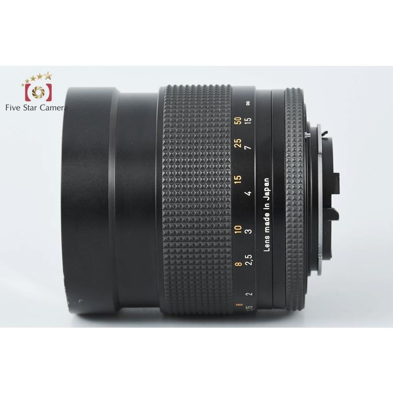 CONTAX - 【中古】(コンタックス) CONTAX PlanarT*85/1.4 MMJ 中古】(コンタックス) CONTAX Planar T* 50/1.4 MMJ｜ナニワ