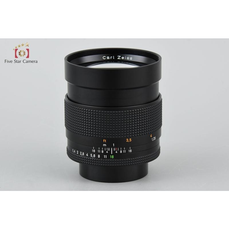 【美品】 CONTAX コンタックス Planar 85mm F1.4 MMJ CONTAX Planar T* 85mm F1.4 MMJ [Y/C] | 東京CAMERA