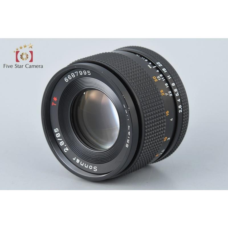 中古】CONTAX コンタックス Carl Zeiss Sonnar 85mm f/2.8 T* AEJ 中古】CONTAX コンタックス Carl Zeiss Sonnar 85mm f/2.8 T* AEJ