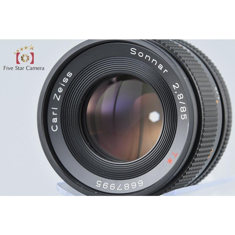 CONTAX - 【中古】(コンタックス) CONTAX Sonnar 85/2.8 MM (J) 中古】(コンタックス) CONTAX ゾナー T* 135/F2.8 AEJ｜ナニワ