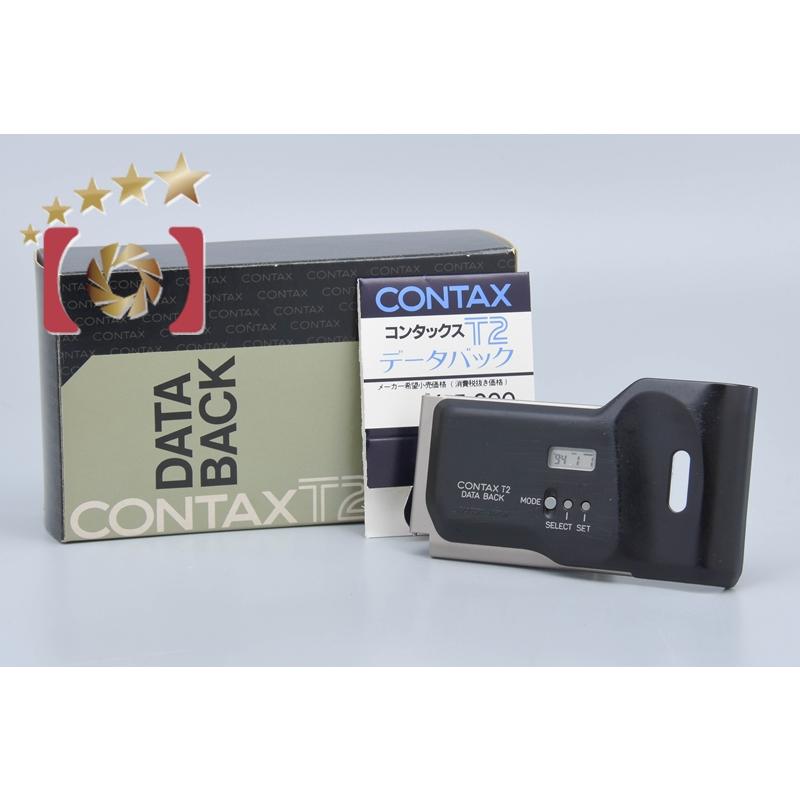CONTAX 【中古】CONTAX コンタックス T2用 データバック 元箱